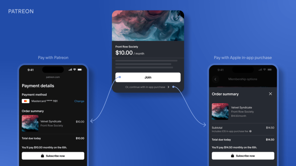 patreon’s-app-can-now-accept-web-payments-after-us-app-store-changes-|-techcrunch