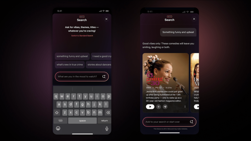 netflix-debuts-its-generative-ai-powered-search-tool-|-techcrunch
