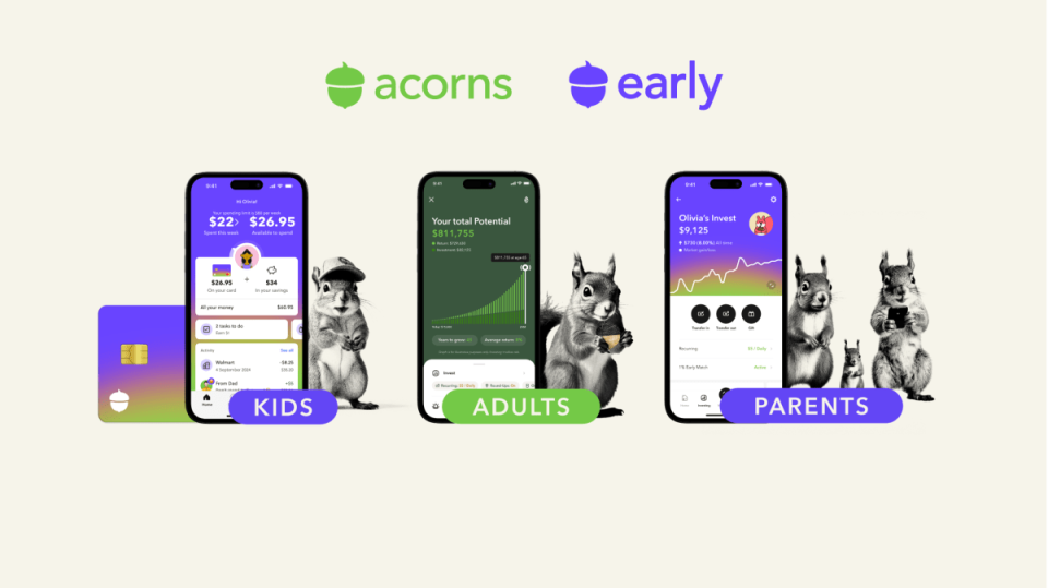 acorns-acquires-family-wealth-and-digital-memory-platform-earlybird-|-techcrunch